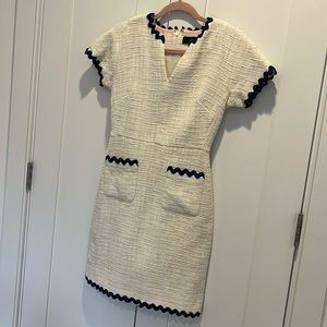 J Crew cream color dress, Size 00